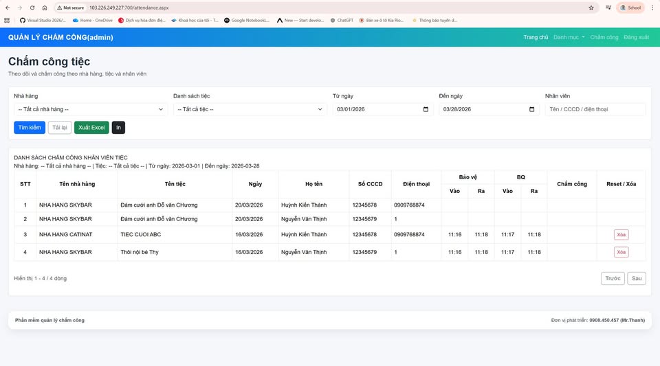 Phần mềm quản lý nhân sự